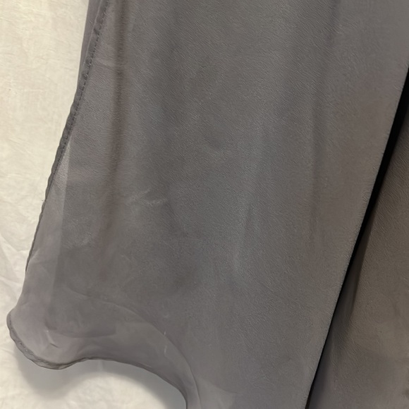 DAVE & JOHNNY Formal Dress, Gray, Size 12 - Picture 8 of 8